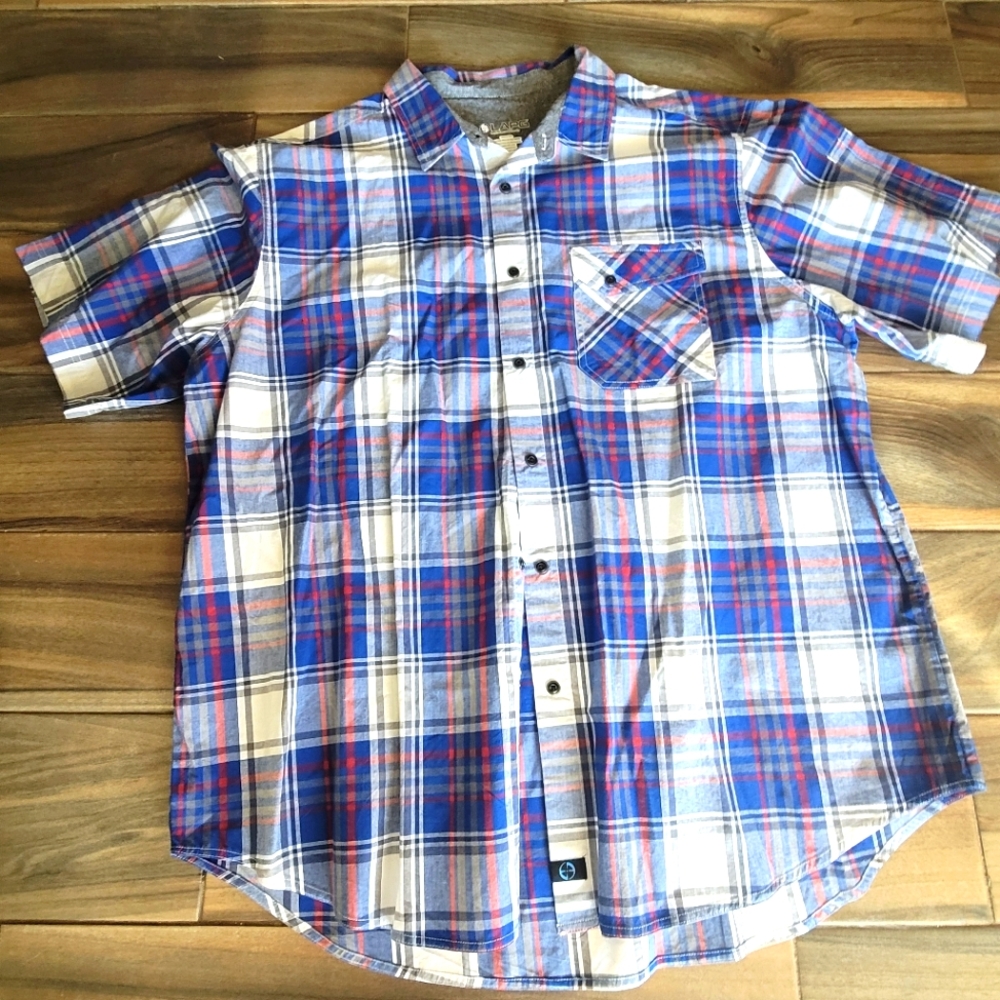 Men's Casual Button Down Shirt Size XL